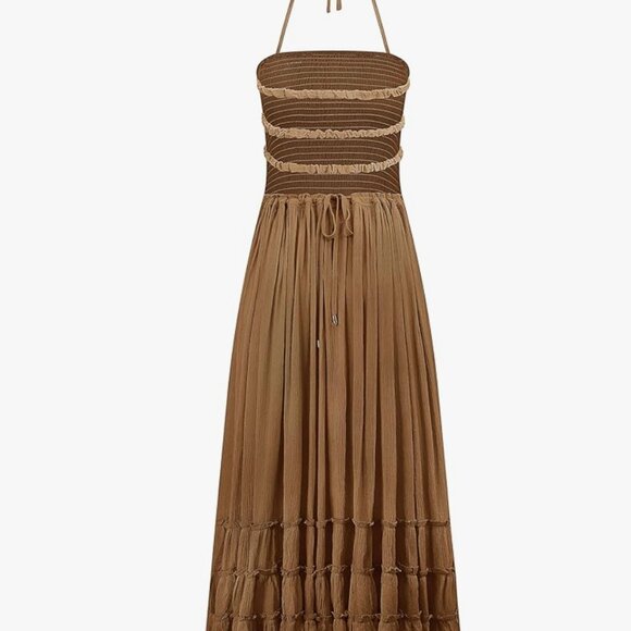 Boho Chic Floral Maxi Dress – Effortlessly Elegant & Flowy - Picture 5 of 5